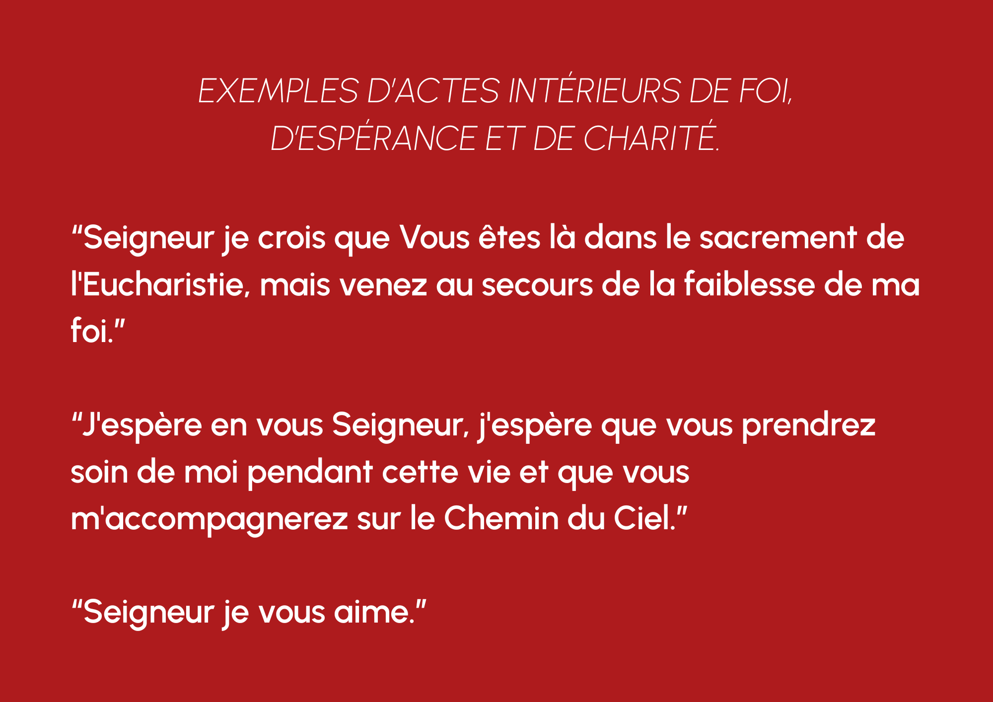 Actes début adoration (1)
